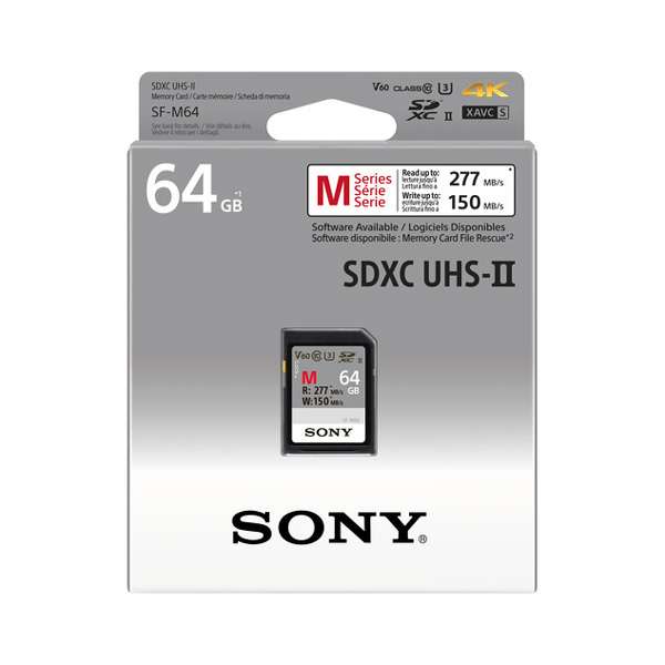 Sony 64GB 260MB/s UHS-II SDXC